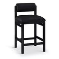 Meridian Furniture,Roundhill Vegan Leather Upholstered Counter Stool