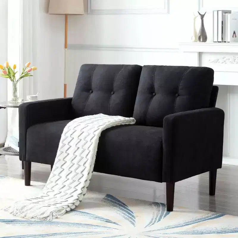 51.2inLoveseat Couch Modern Couch Loveseat Stylish Upholstered Sofa for Living Room