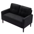 Divano a due posti 51.2in, divano a due posti moderno, divano imbottito elegante per soggiorno
