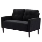 Divano a due posti 51.2in, divano a due posti moderno, divano imbottito elegante per soggiorno