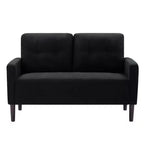 Divano a due posti 51.2in, divano a due posti moderno, divano imbottito elegante per soggiorno