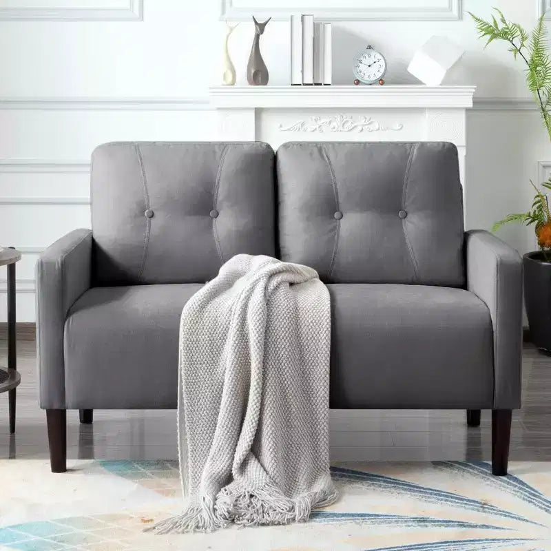51.2inLoveseat Couch Modern Couch Loveseat Stylish Upholstered Sofa for Living Room