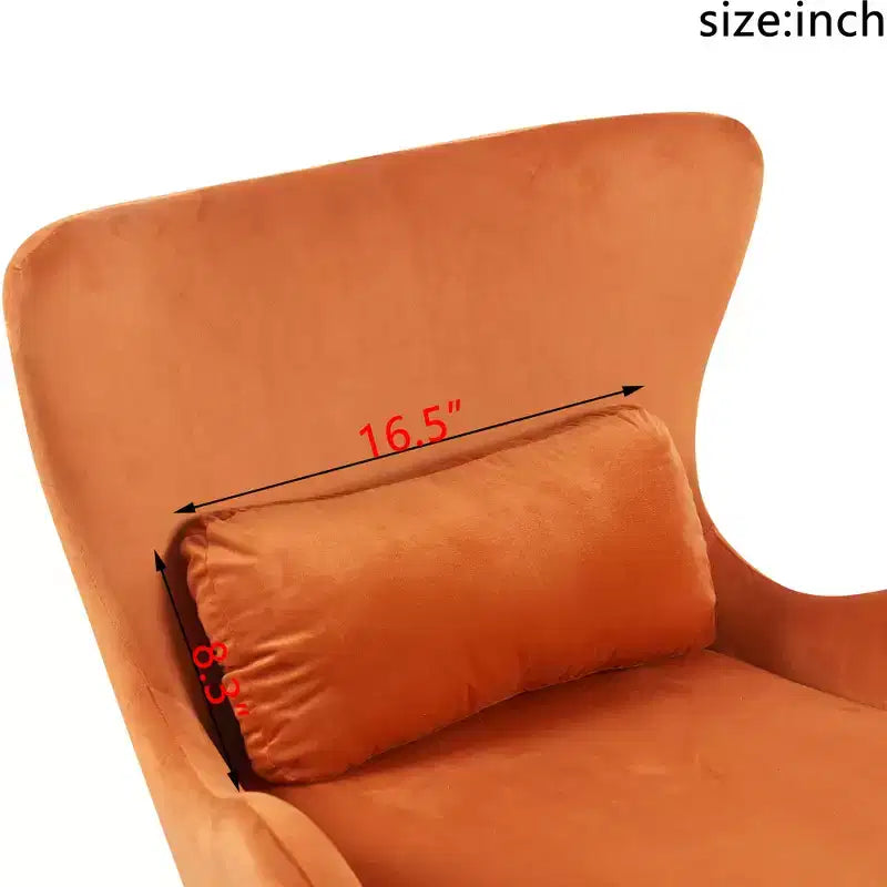 Poltrona d'accento con spazio per animali domestici, poltrona lounge in velluto 2 in 1, poltrona singola imbottita per soggiorno ufficio