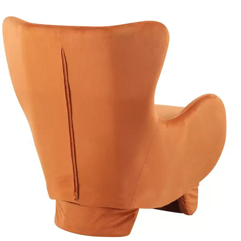 Poltrona d'accento con spazio per animali domestici, poltrona lounge in velluto 2 in 1, poltrona singola imbottita per soggiorno ufficio