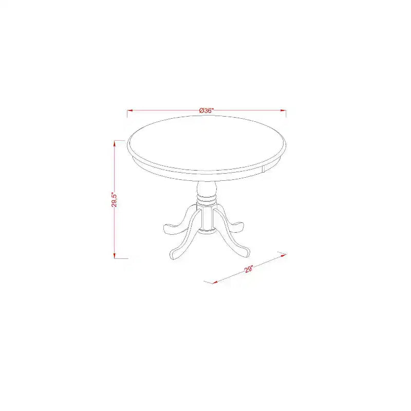 Kitchen Table Set with 2 Chairs, Dining Table and Chair Set for Small Spaces