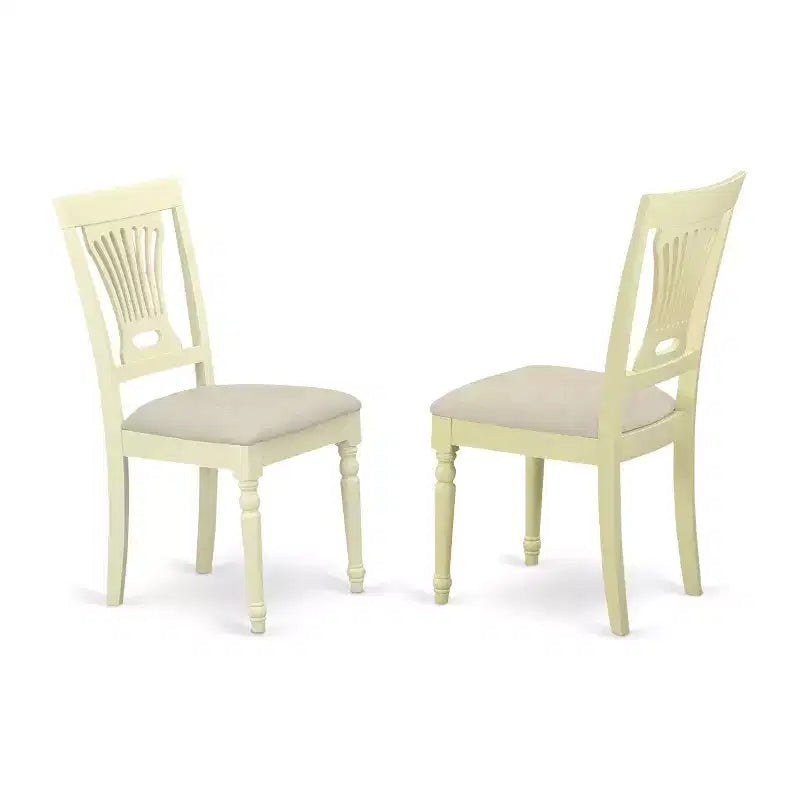 Tavolo da pranzo da 7 pezzi con piano in legno massello con finitura color ciliegia e 6 sedie