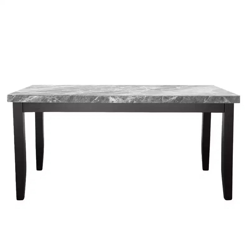 Napoli Marble Top Dining Table Gray