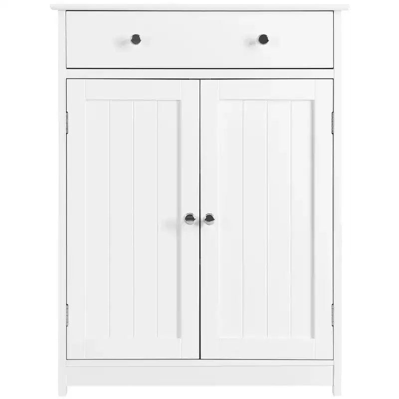 Wooden Bathroom Cabinet with Adjustable Shelf