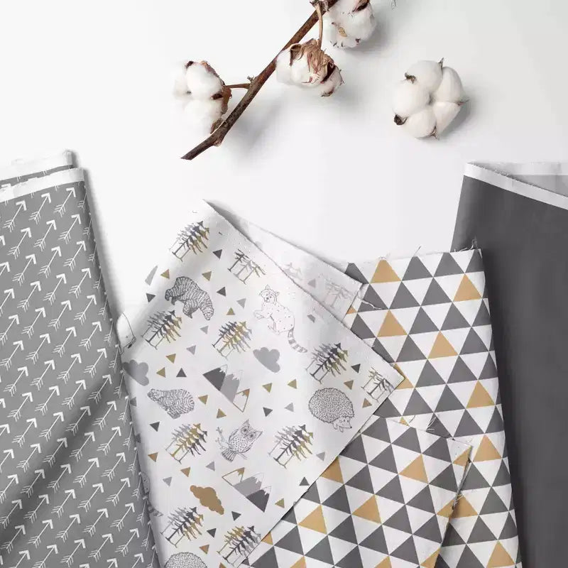 Cesto della Biancheria Pieghevole Woodlands, Grigio, Beige Neutro