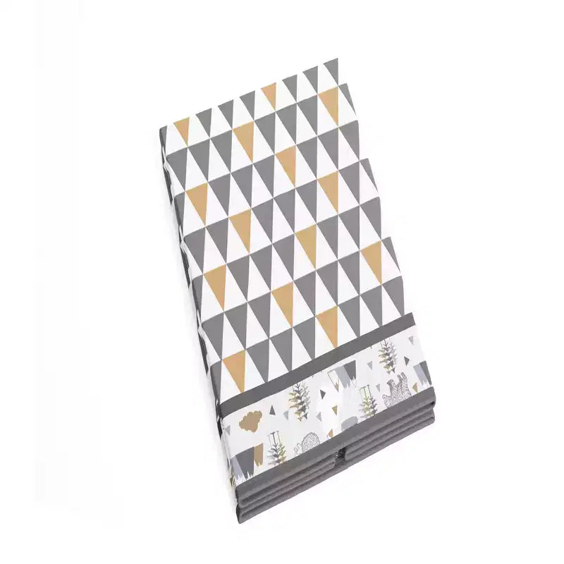 Woodlands Gray, Beige Neutral Collapsible Laundry Hamper